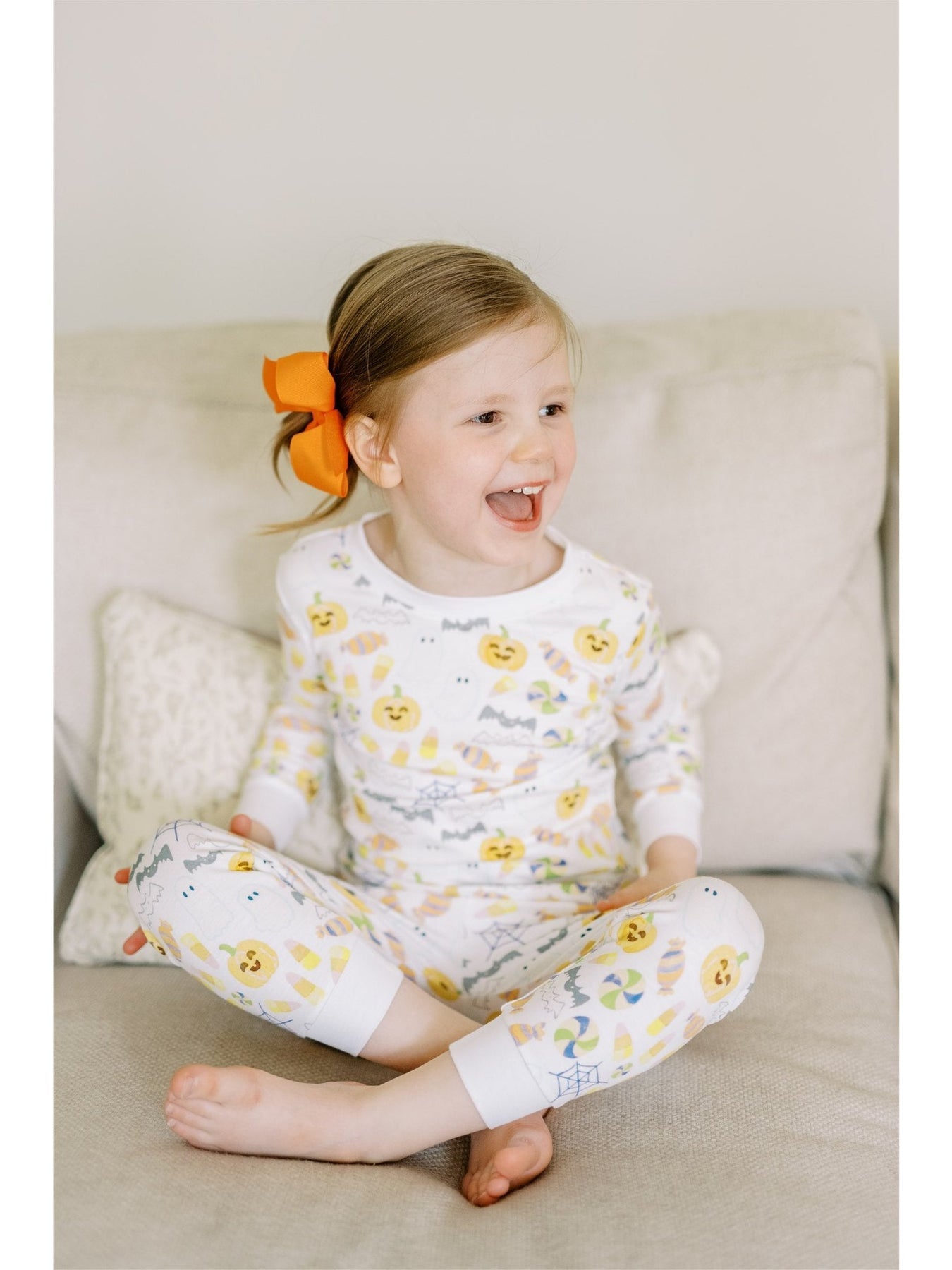 THE PROPER PEONY PRE-ORDER CANDY CORN 2-PIECE PAJAMA SET - Persnickety Shop