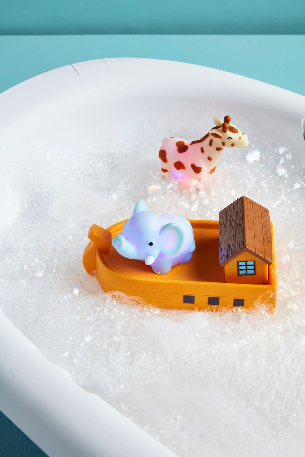 Light-Up Noahs Ark Bath Toy Set - Persnickety Shop