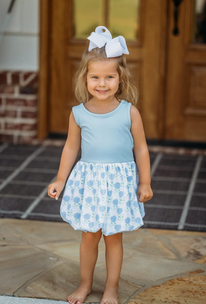 Pink Bubble Dress with Shorts - Persnickety Shop