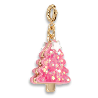 CHARM IT® Gold Pink Christmas Tree Charm - Persnickety Shop