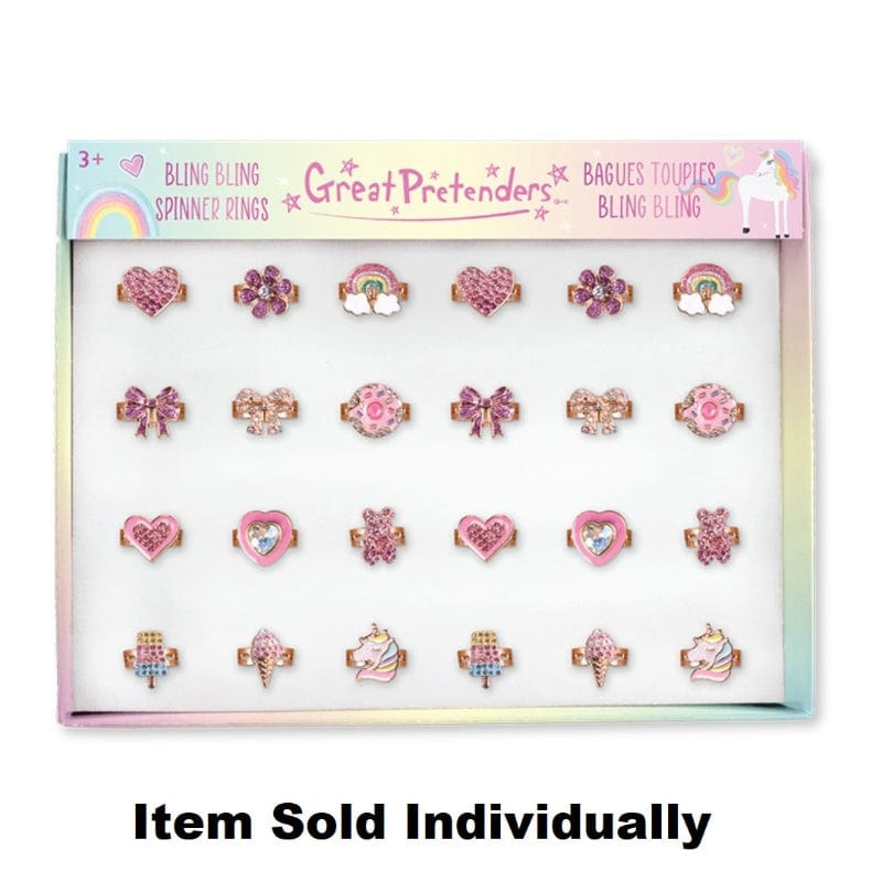Bling Bling Spinner Rings Assorted - Persnickety Shop
