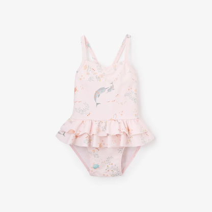 PINK SEA MAGIC BABY RUFFLE SWIMSUIT - Persnickety Shop