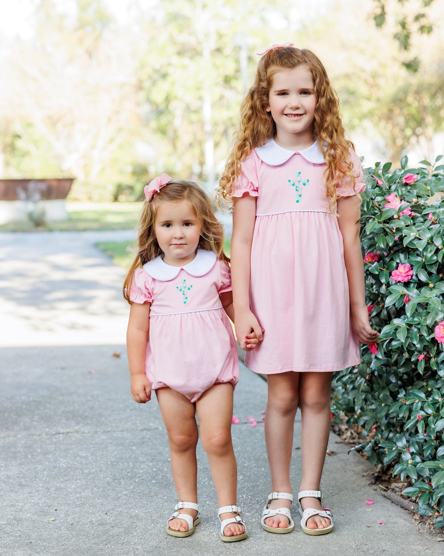 Prayer Garden Charlotte Dress Jellybean by Smock Candy - Persnickety Shop