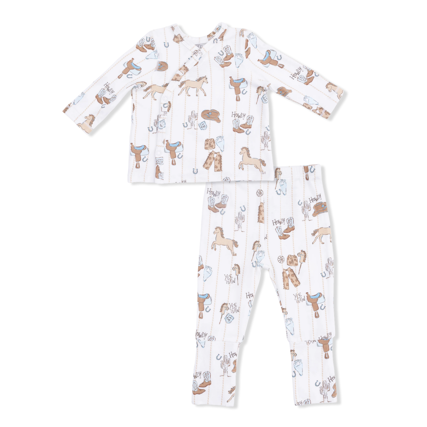 Cowboy Nursery - Take Me Home Set with Convertible Pant - Persnickety Shop