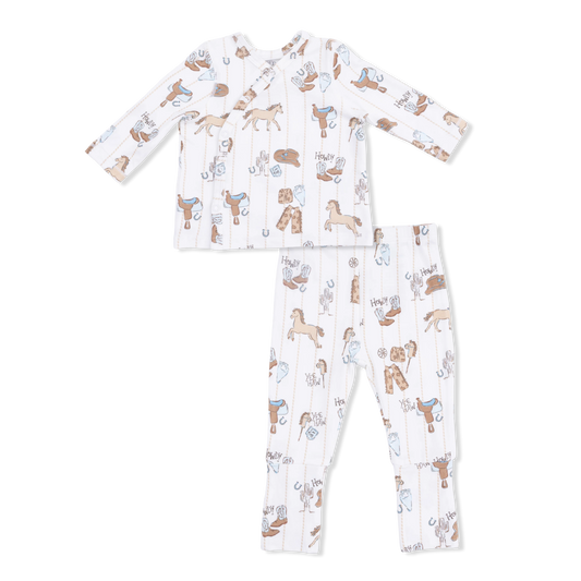 Cowboy Nursery - Take Me Home Set with Convertible Pant - Persnickety Shop