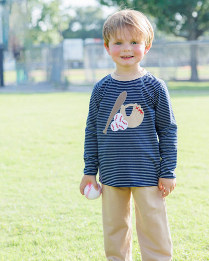 PRE-ORDER | Fall Ball Pant Set Jellybean by Smock Candy - Persnickety Shop