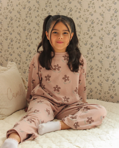 RYLEE + CRU OVERSIZED SWEATSHIRT DAISY