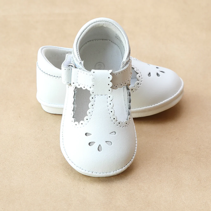 Angel Baby Dottie Scalloped T-Strap Mary Jane - Persnickety Shop