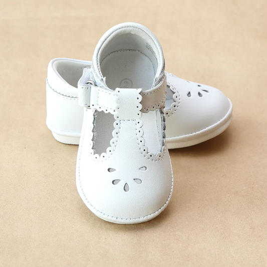 Angel Baby Dottie Scalloped T-Strap Mary Jane - Persnickety Shop