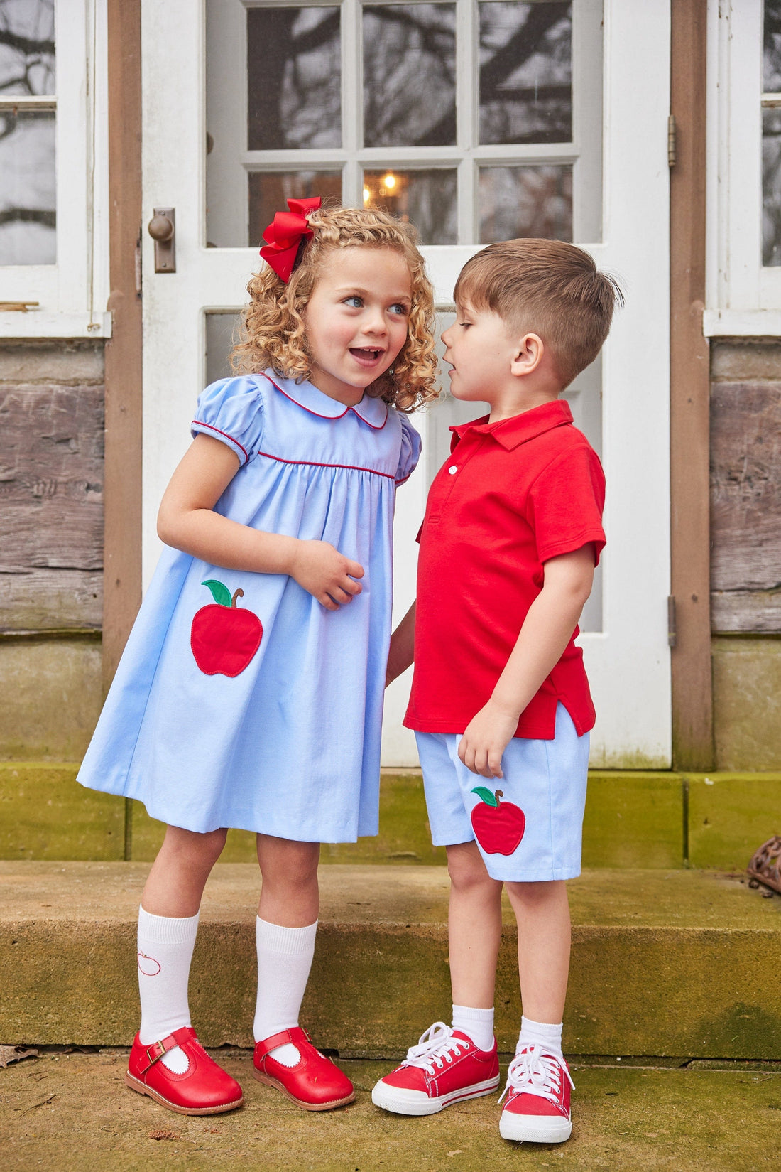 Short Sleeve Polo - Red - Persnickety Shop