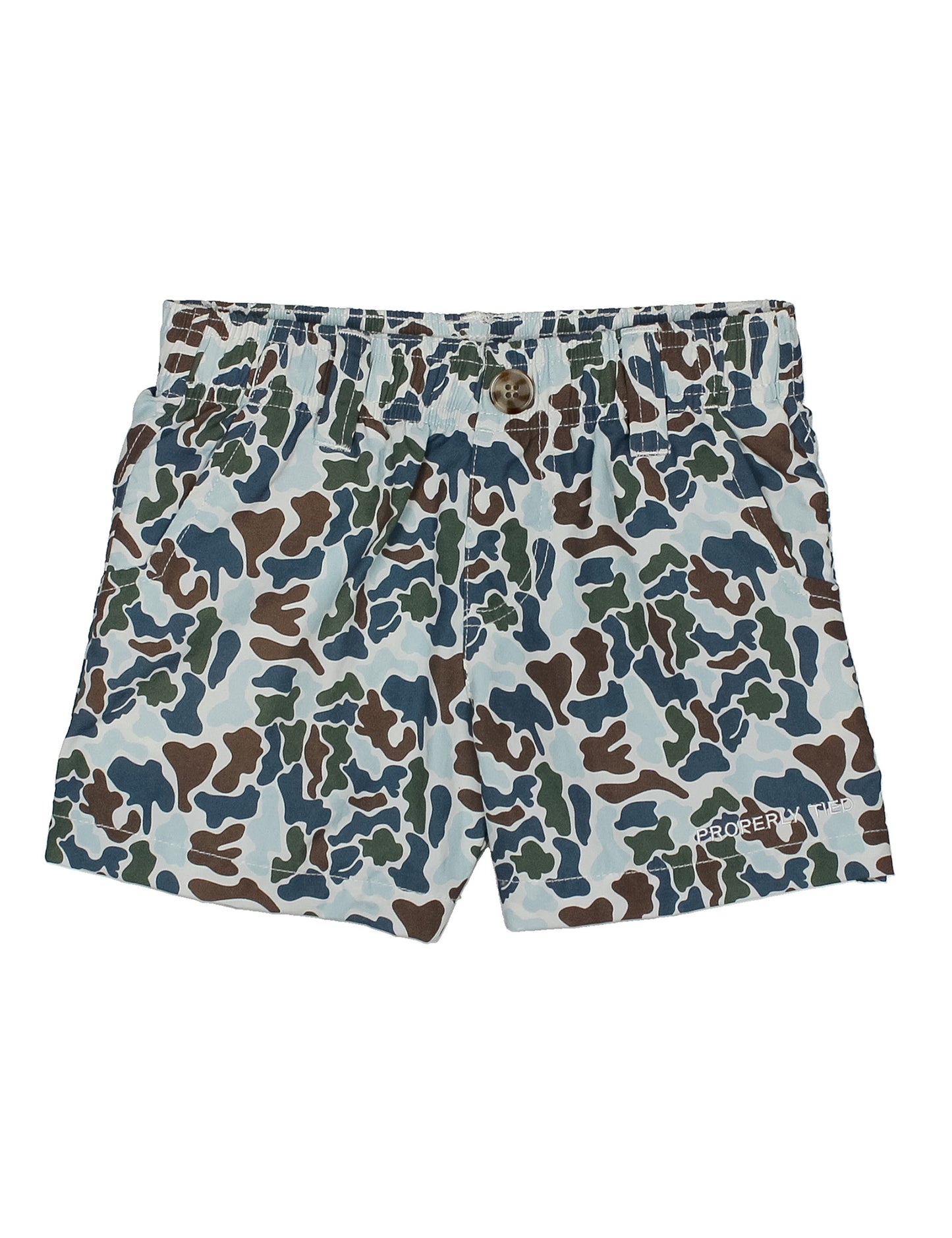 Properly Tied Boys Mallard Short Terra Camo - Persnickety Shop
