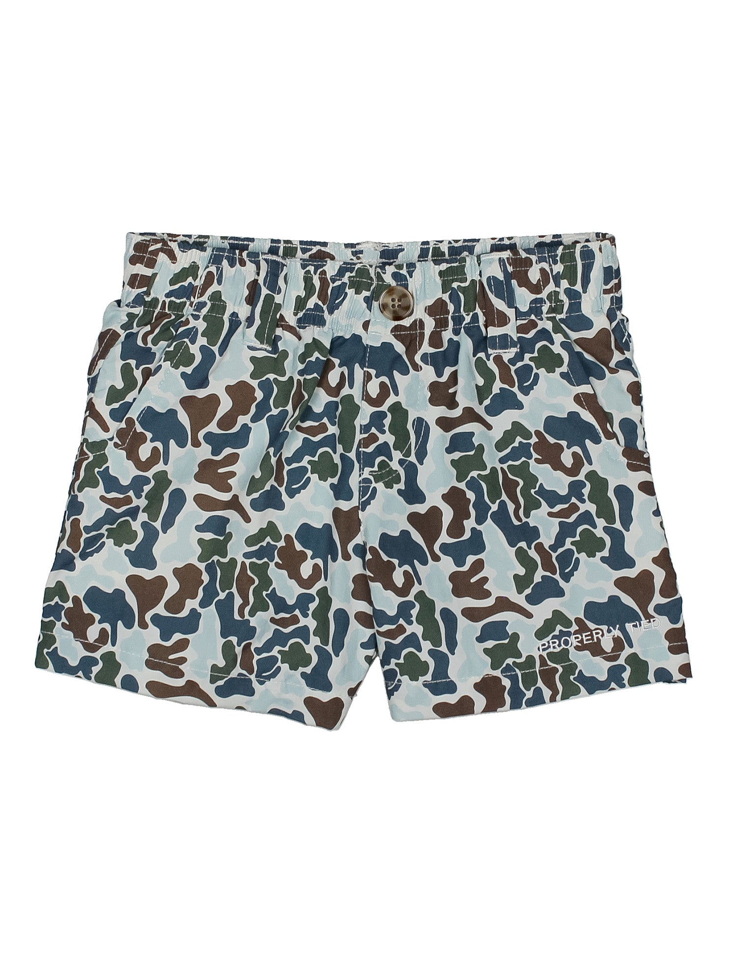 Properly Tied Boys Mallard Short Terra Camo - Persnickety Shop