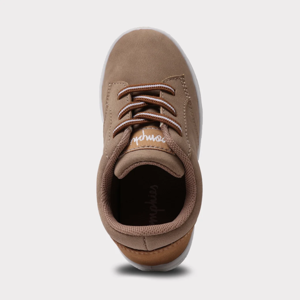 OOMPHIES JACE BOYS SLIP-ON SHOES TAN