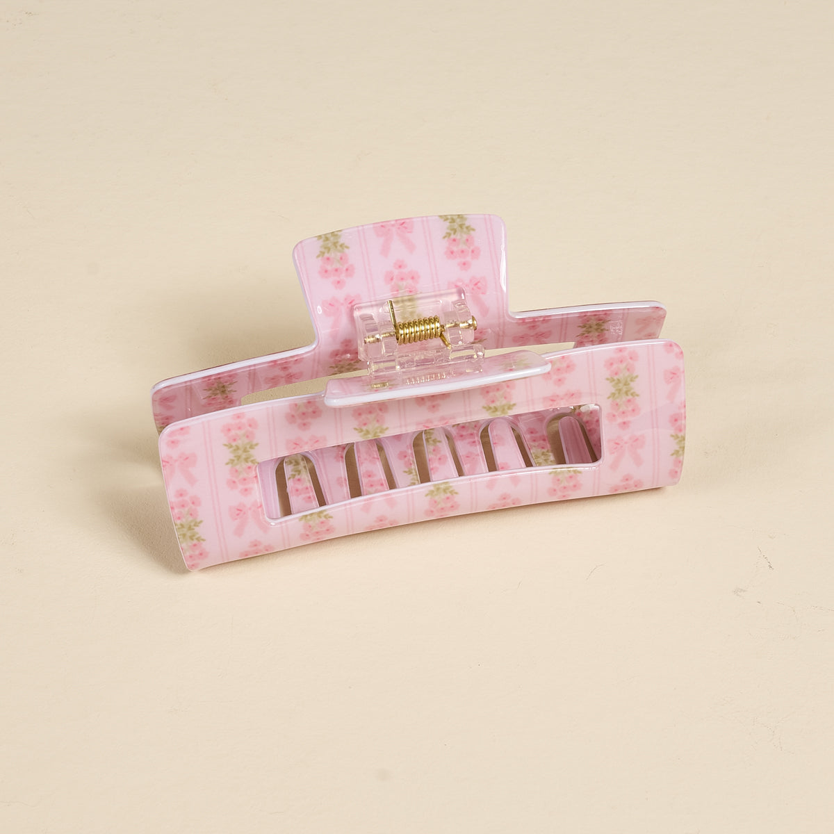 Oh So Fancy Pink Claw Clip - Persnickety Shop