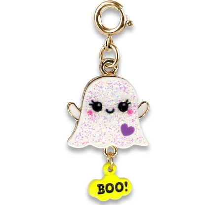 CHARM IT® Gold Glitter Ghost Charm