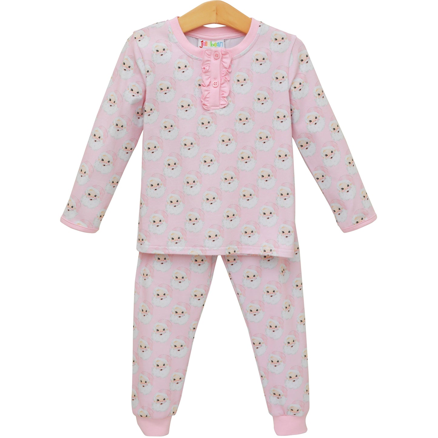 PRE-ORDER |Jolly Santa Ruffle Set  by Jellybeans Smock Candy - Persnickety Shop