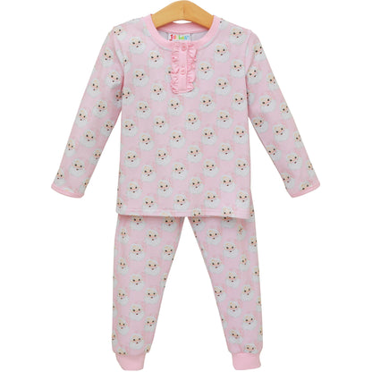 PRE-ORDER |Jolly Santa Ruffle Set  by Jellybeans Smock Candy - Persnickety Shop