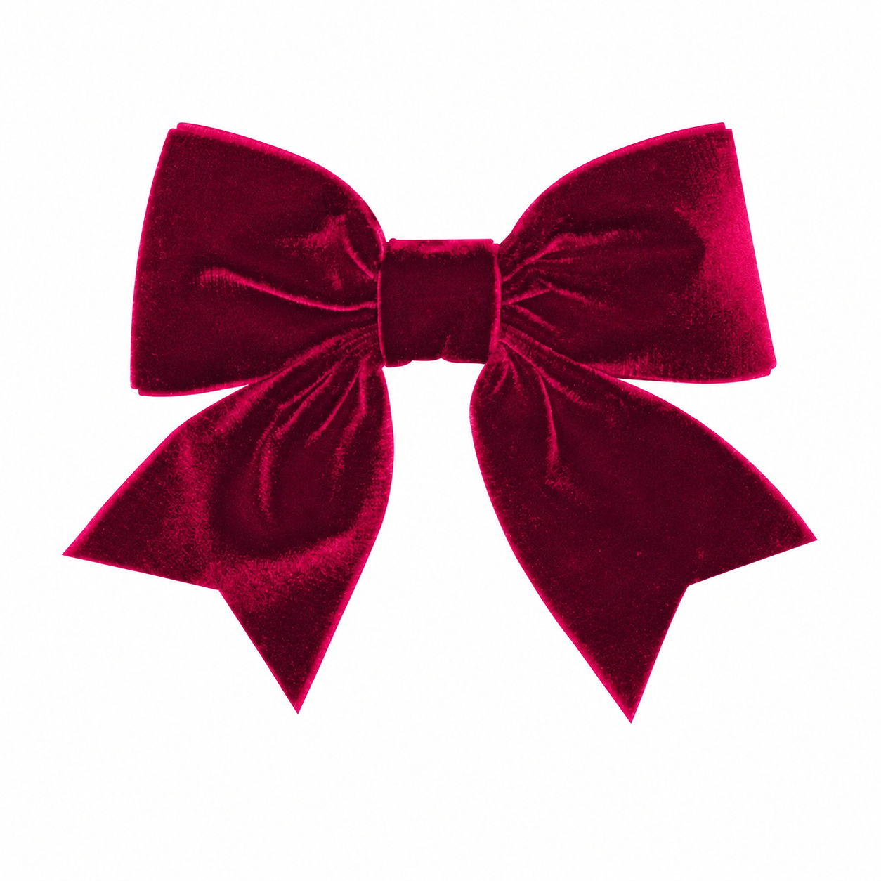 Wee Ones Forest Cardinal Small King Plush Velvet Bowtie With Tails