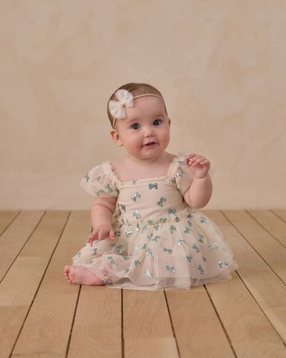 FLUTTER TULLE HEADBAND IVORY - Persnickety Shop