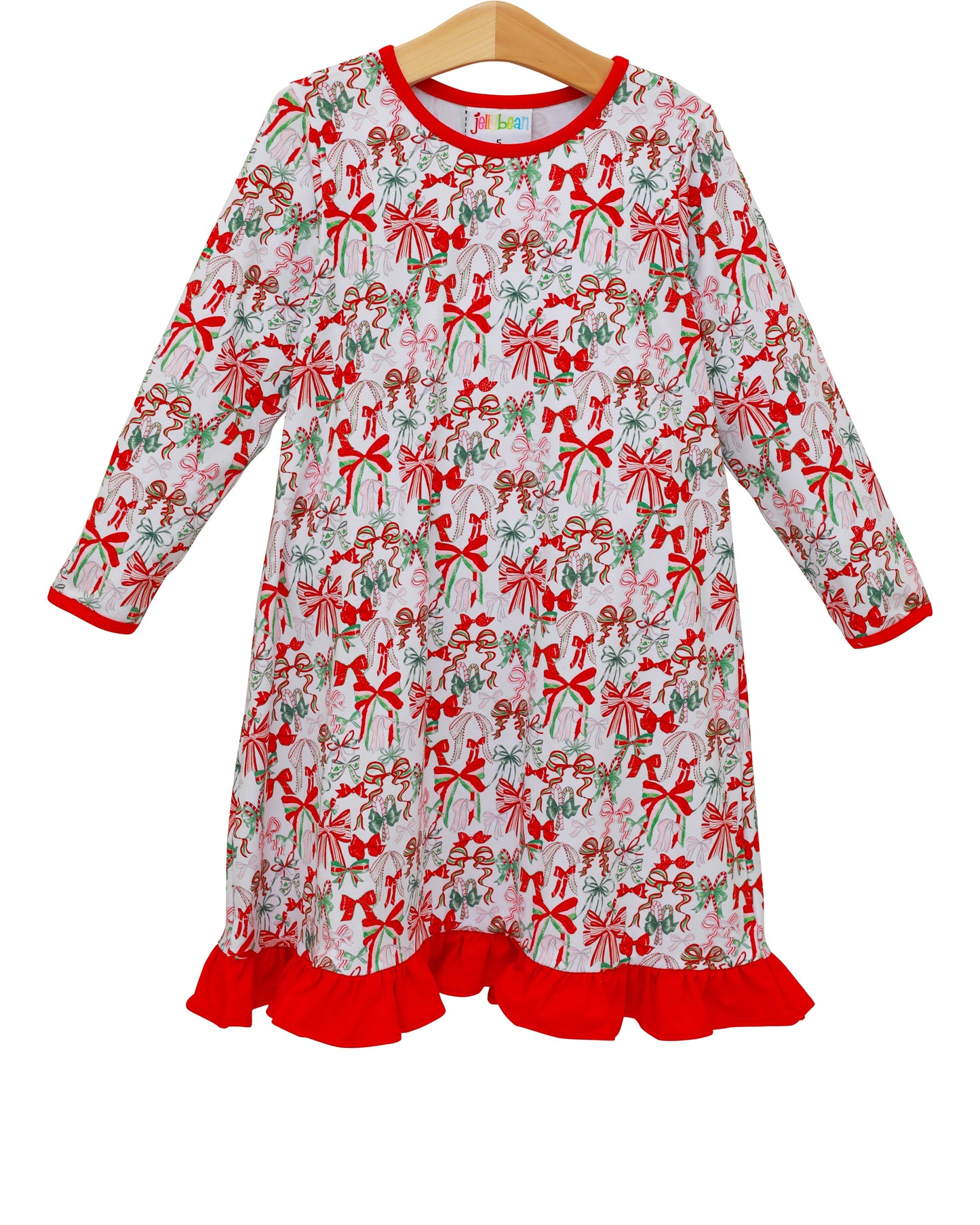 PRE-ORDER |Wrapped in a Bow Dress Jellybean by Smock Candy - Persnickety Shop