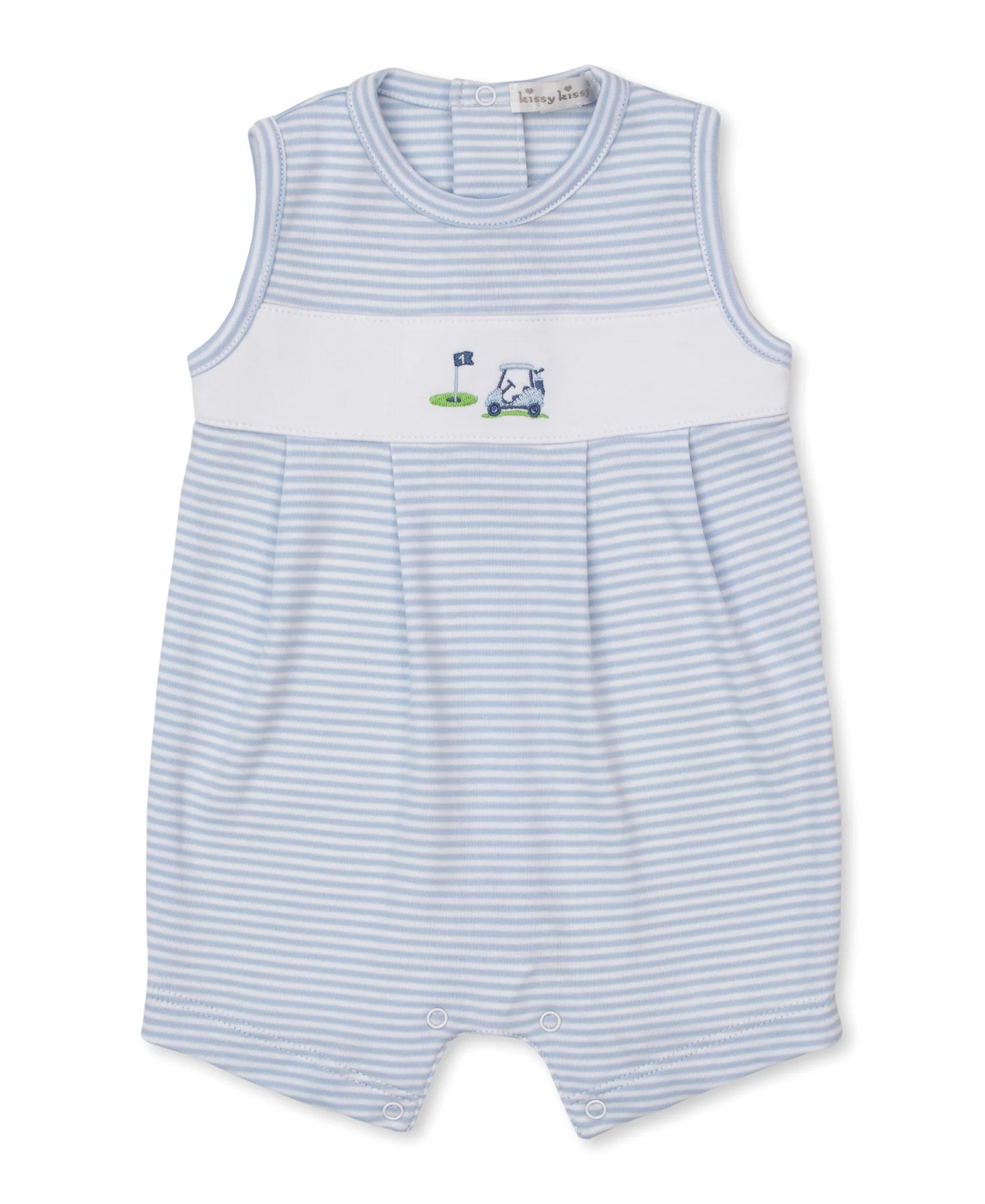 Kissy Kissy Golf Championship Sleeveless Stripe Playsuit - Persnickety Shop