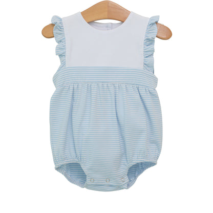 Jellybean Girl Sophia Bubble- Light Blue Stripe - Persnickety Shop