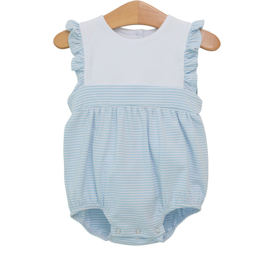 Jellybean Girl Sophia Bubble- Light Blue Stripe - Persnickety Shop