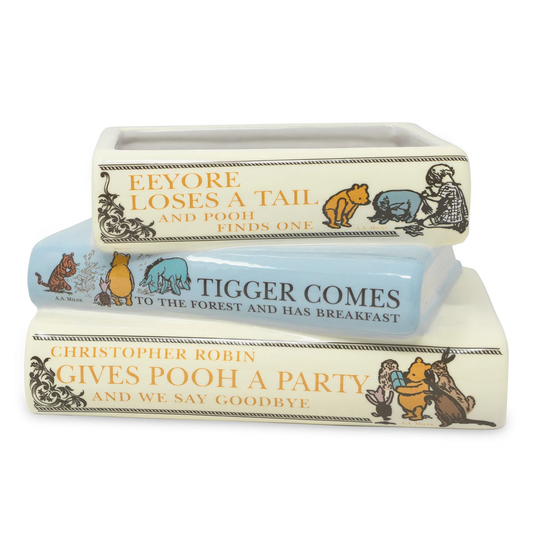 STACKED BOOK PLANTER, THE HOUSE AT POOH CORNER - Persnickety Shop