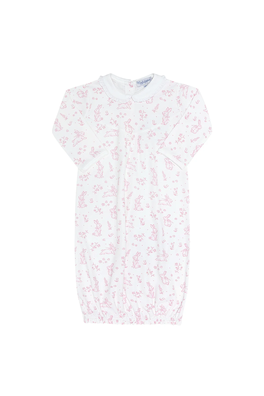 Nellapima Pink Bunny Toile Gown - Persnickety Shop