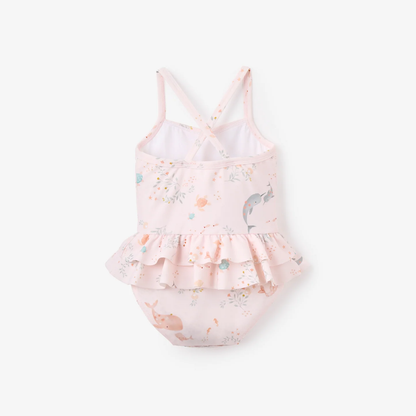 PINK SEA MAGIC BABY RUFFLE SWIMSUIT - Persnickety Shop