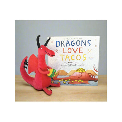 MerryMakers Dragons Love Tacos Plush And Hardcover Book Set - Persnickety Shop