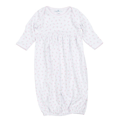 MAGNOLIA BABY Juliette's Classics Print Gathered Gown - Persnickety Shop