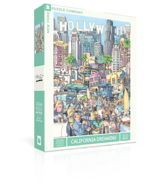 California Dreaming 500 Piece Jigsaw Puzzle - Persnickety Shop