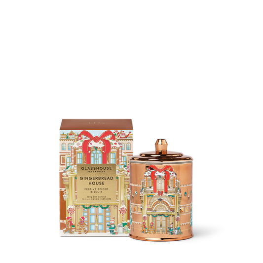 Glasshouse Fragrances Gingerbread House, 13.4 fl.oz - Persnickety Shop