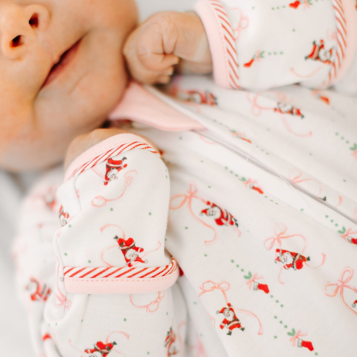 Magnolia Baby | Jolly Ribbons Print Zip Playsuit