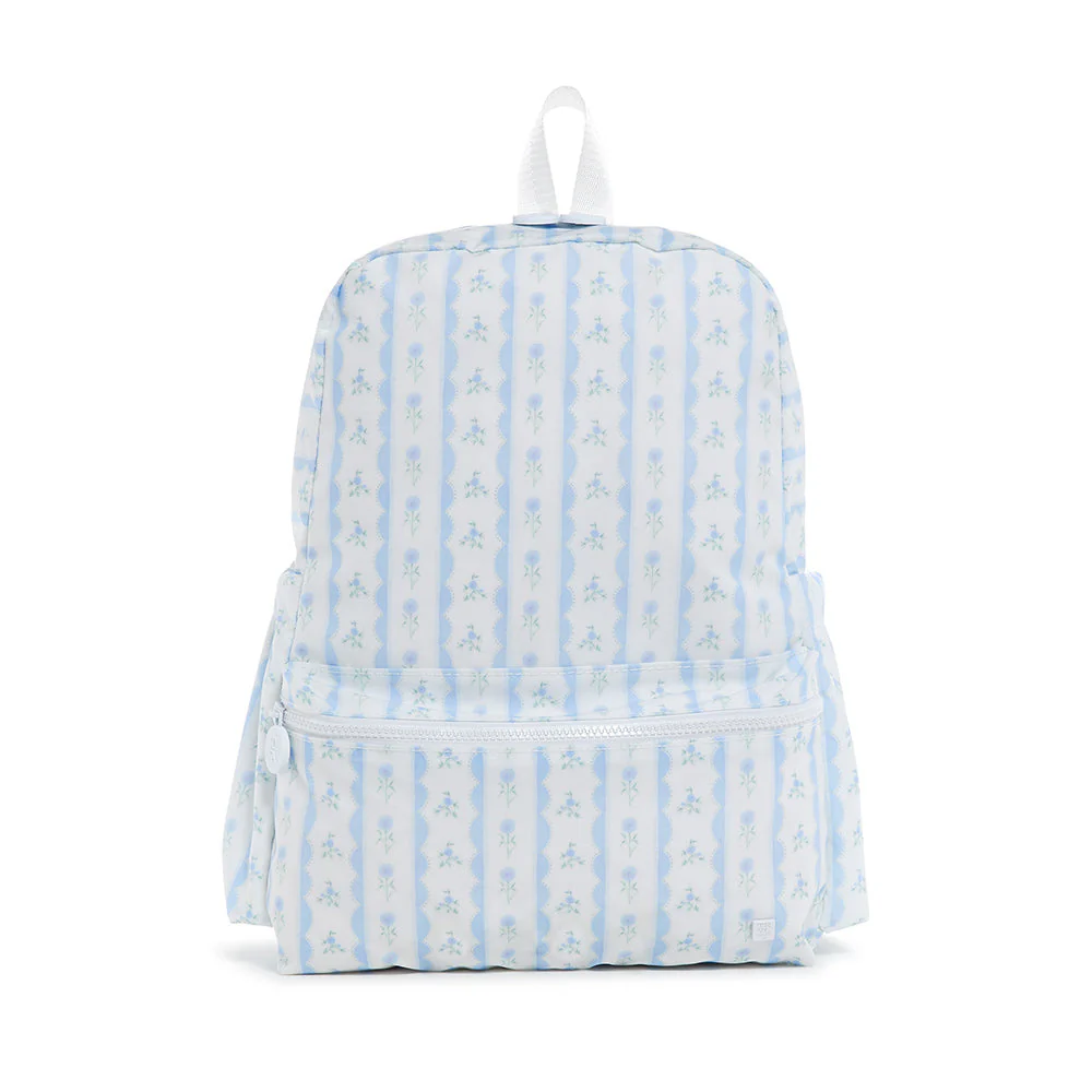 BACKPACKER - BACKPACK RIBBON FLORAL BLUE - Persnickety Shop