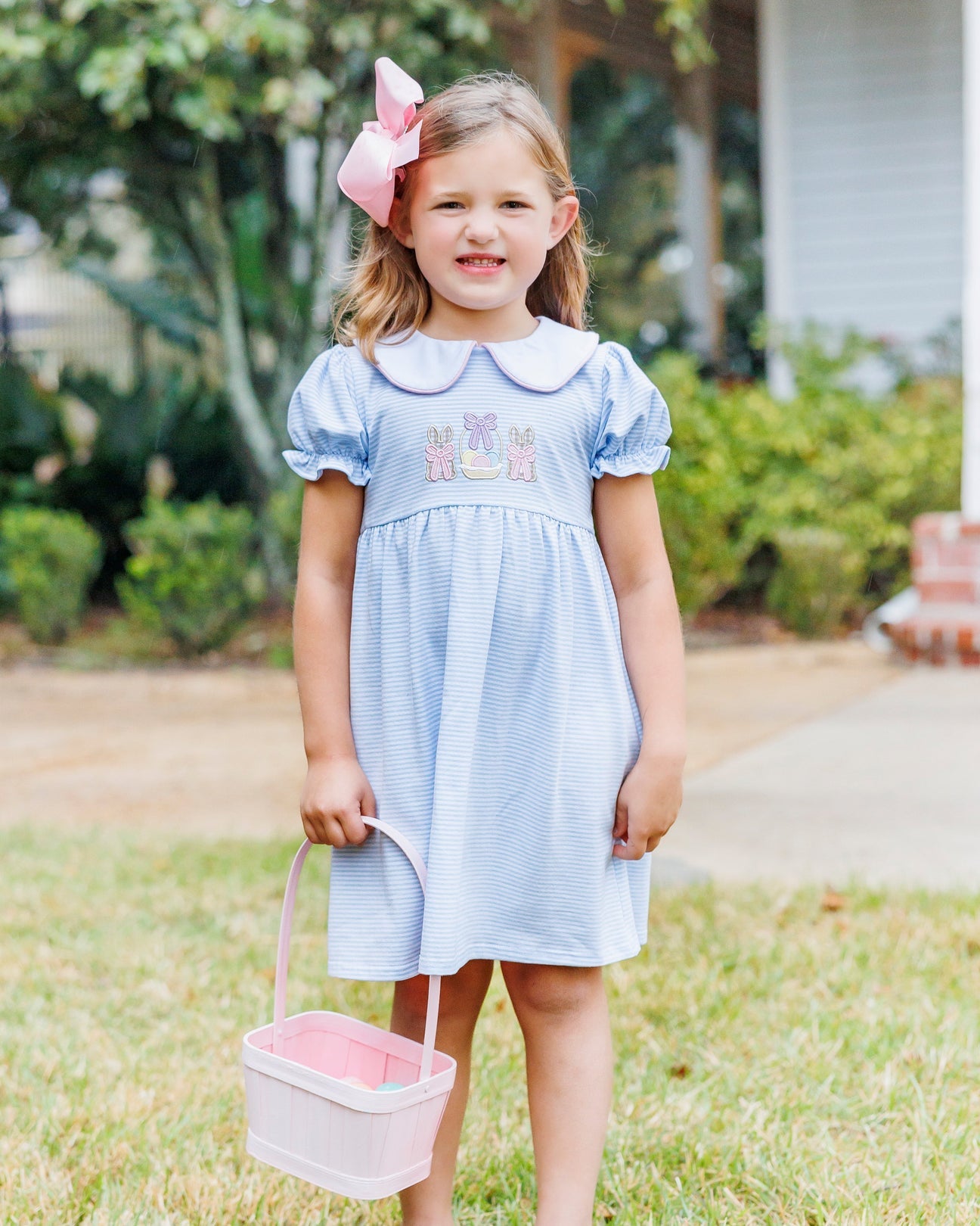 Hoppy Easter Charlotte Dress Jellybean by Smock Candy - Persnickety Shop