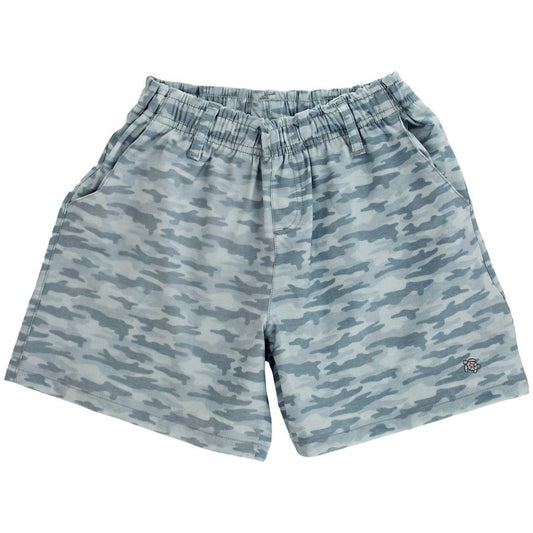 BAILEY BOYS DOCK PRINTED PERFORMACE SHORT- GRAY CAMO - Persnickety Shop