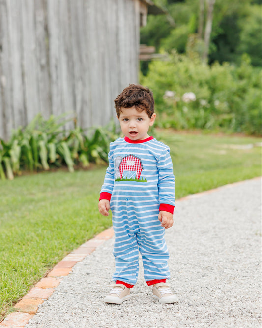 Jellybean by Smock Candy On The Farm Romper