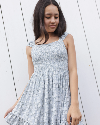RYLEE + CRU Teen Kalina Dress Hydrangea - Persnickety Shop