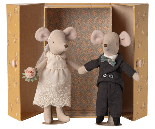 Maileg Wedding mice couple in box, Mum and  Dad - Persnickety Shop