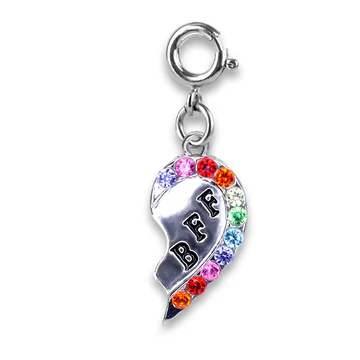 CHARM IT® Silver BFF Broken Heart Charm - Persnickety Shop