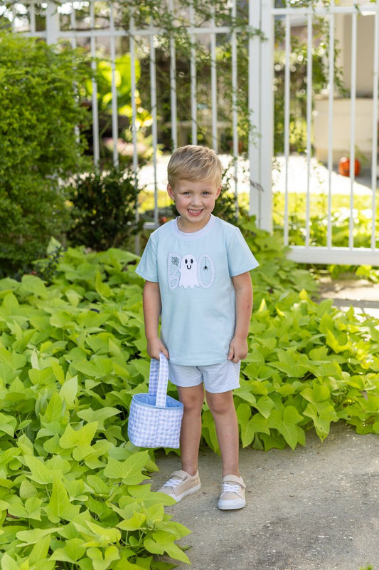 Trotter Street Kids Boy Boo Short Set