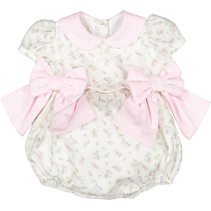 Sal & Pimenta Marshmallow Bunnies Romper - Persnickety Shop