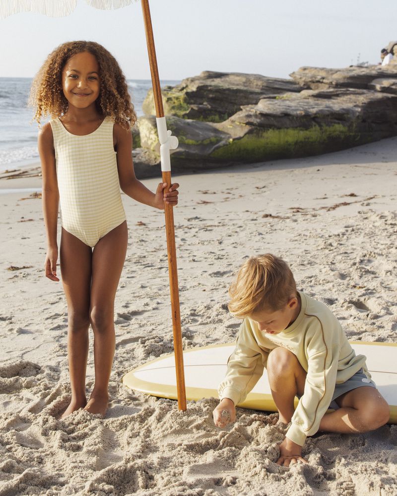 MOXIE ONE-PIECE CITRON STRIPE - Persnickety Shop