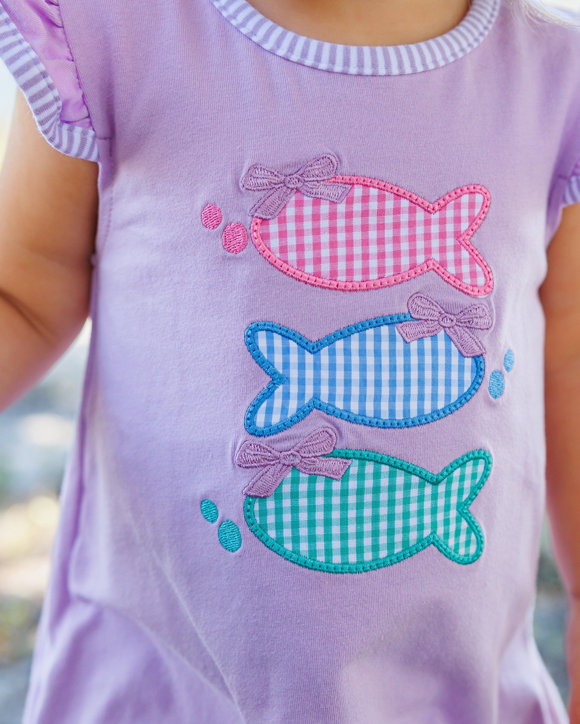 Jellybean Girl One Fish Two Fish Flutter Bubble - Persnickety Shop