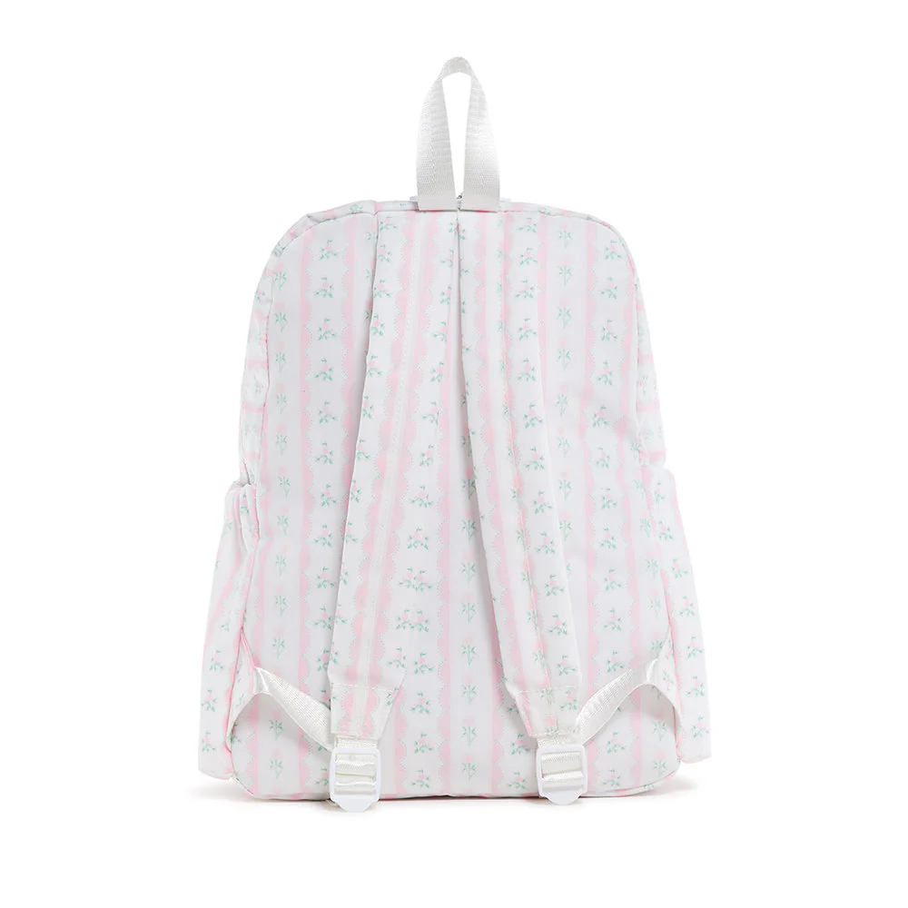 BACKPACKER - BACKPACK RIBBON FLORAL PINK - Persnickety Shop