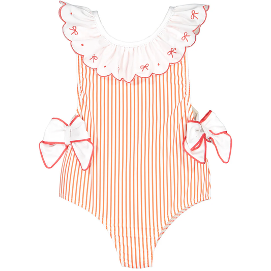 Sal & Pimenta Santa Tell Me Red Bows Swimsuit - Persnickety Shop