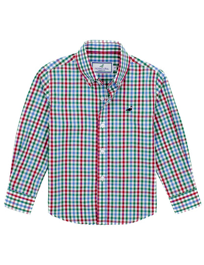PRE-ORDER Boys Woodland Sportshirt - Persnickety Shop