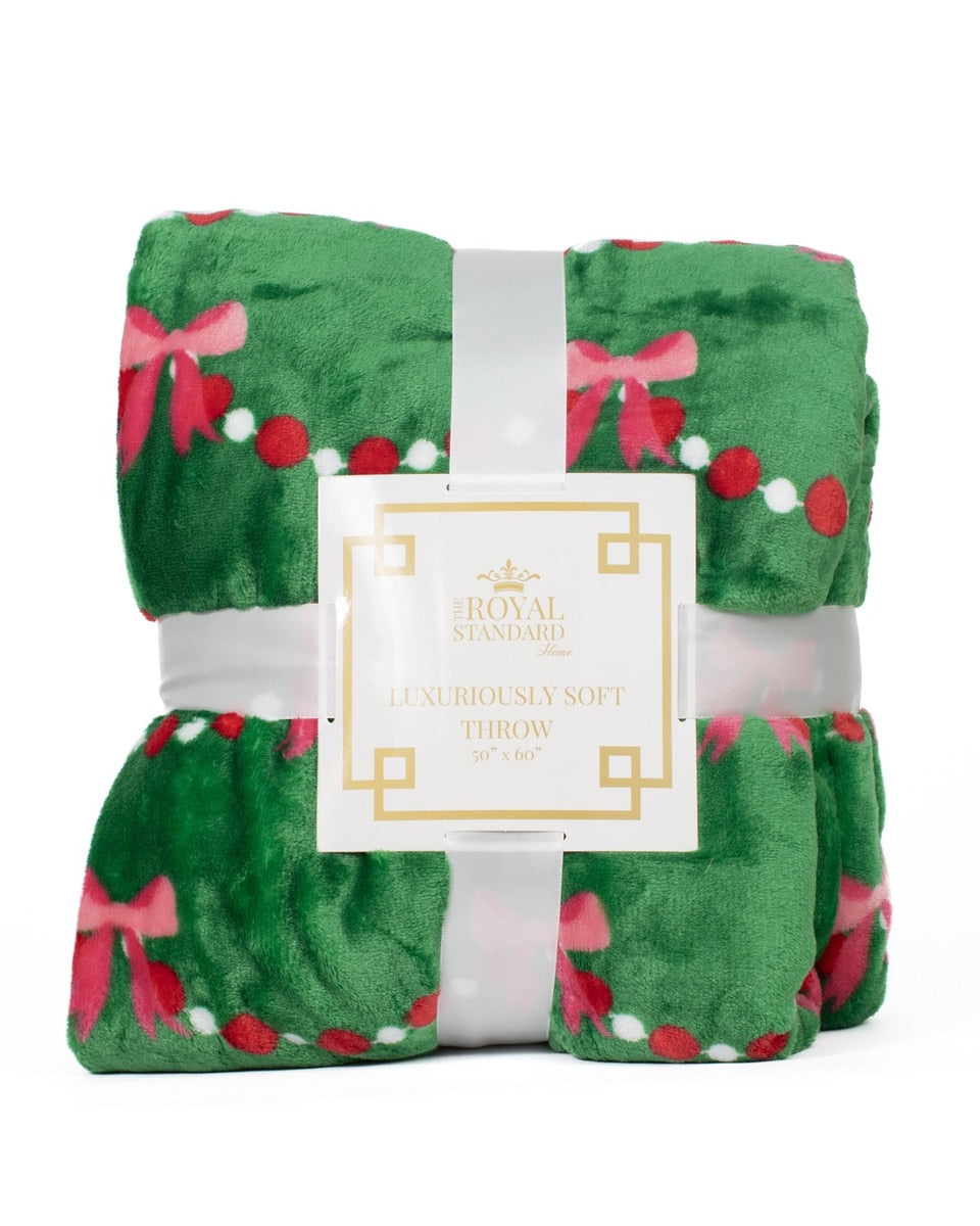 The Royal Standard PREORDER |  Christmas Throw Blankets - Persnickety Shop